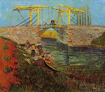 アルルのラングロワ橋 3 フィンセント・ファン・ゴッホ Oil Paintings